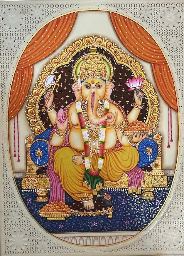 Sitting Ganapati