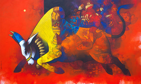 Vibrant Guardian Nandi - 16