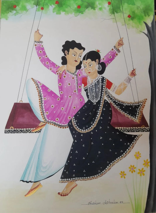 Babu Bibi on Swing