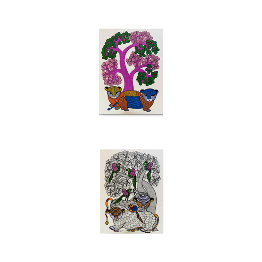 Gond Set of 2