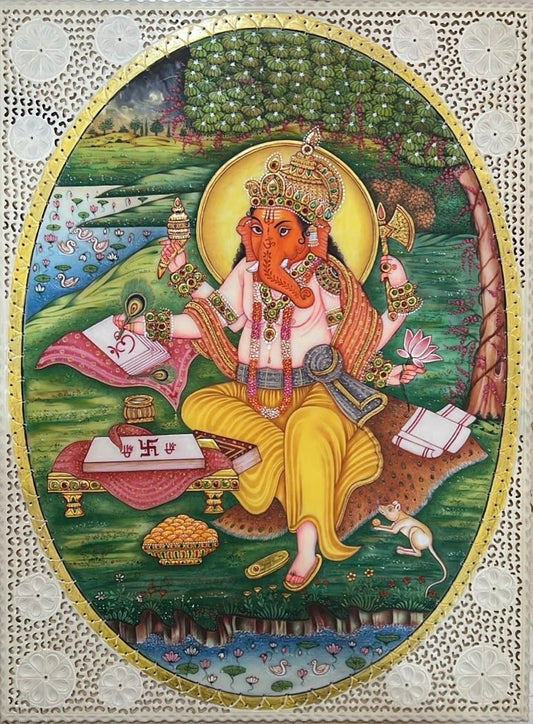 Ganapati writing Vedas
