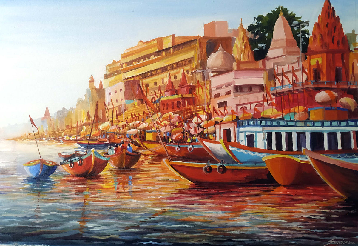 Morning Varanasi Ghats II