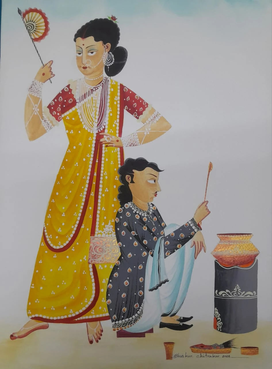 Babu cooking