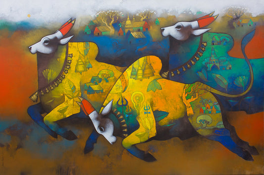 Vibrant Guardian Nandi - 5