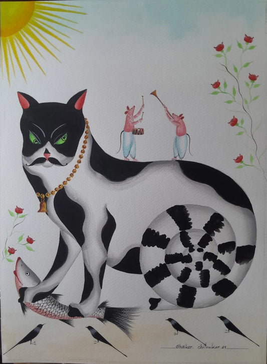 Kalighat Cat