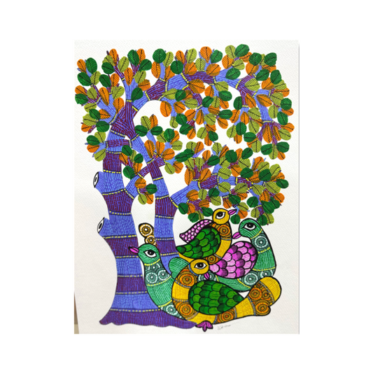 Gond Peacock
