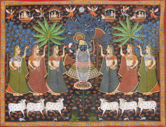 Shreenathji with Gopikas