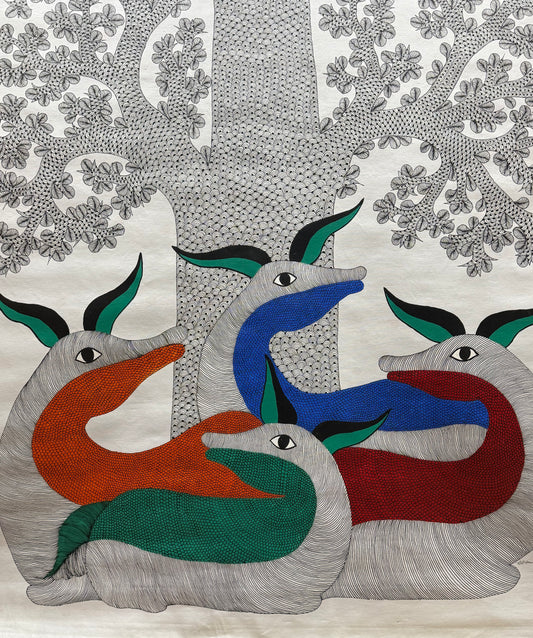 Gond Tree Of Life - 1