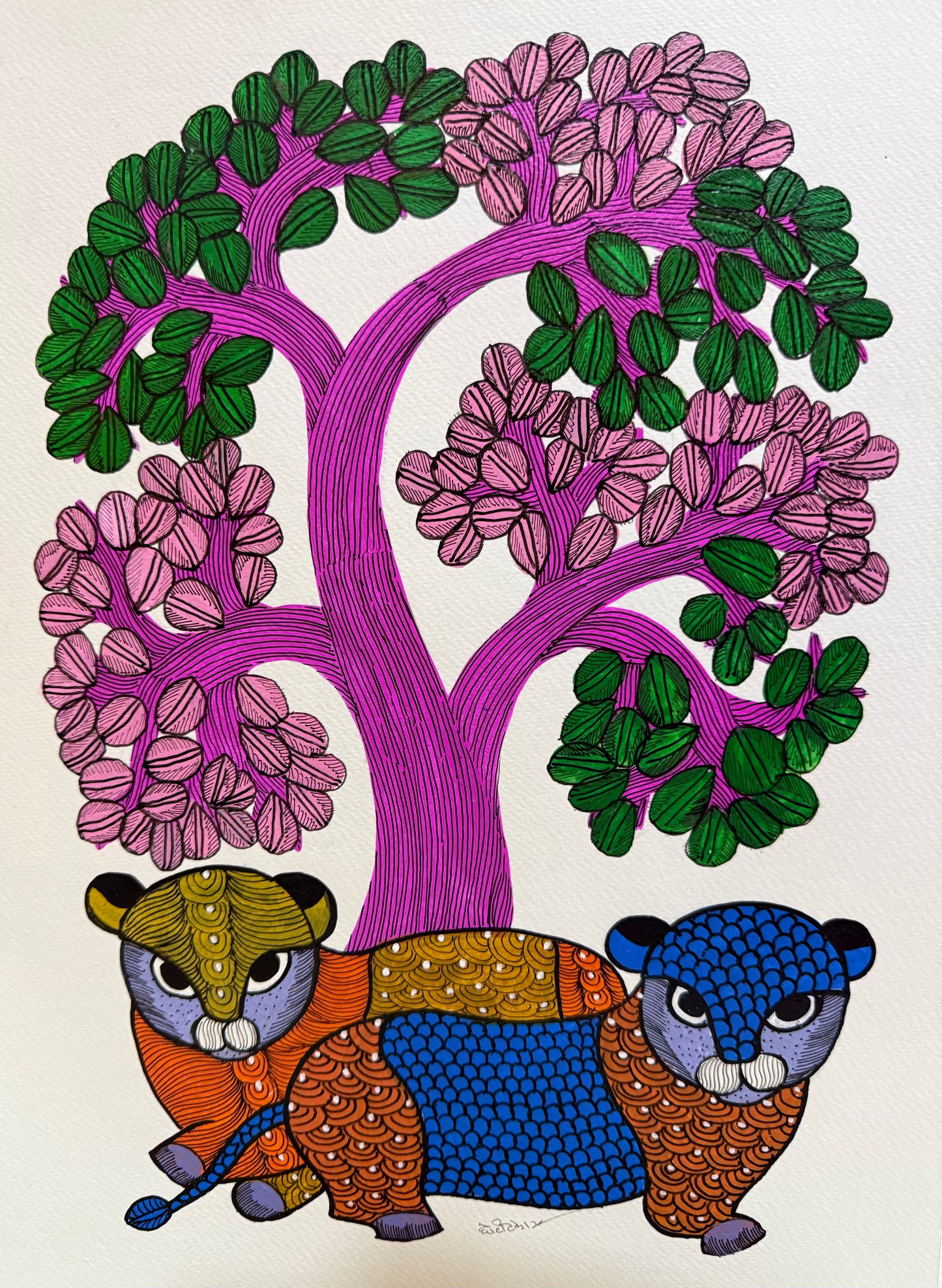 Gond Set of 2