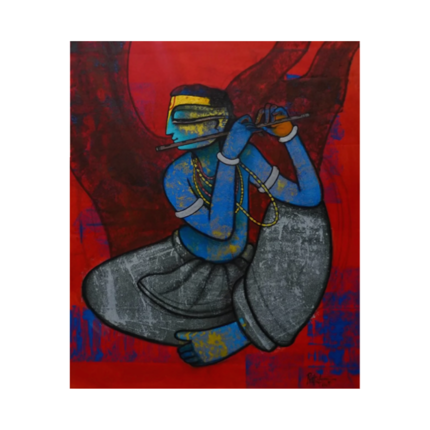 Krishna with his Flute
