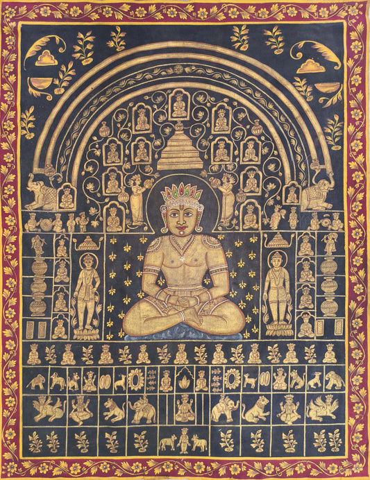 Mahavir Swami Jain Painting