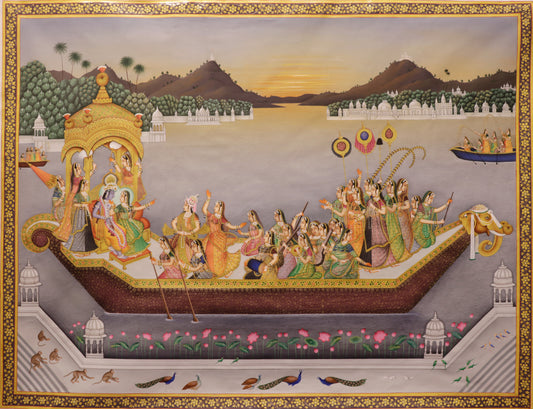 Radha Krishna - Nauka Vihar
