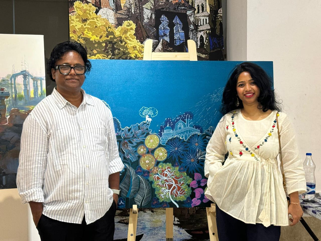 Meet the Makers-Artist Duo Laxman Aeley & Priyanka Aeley