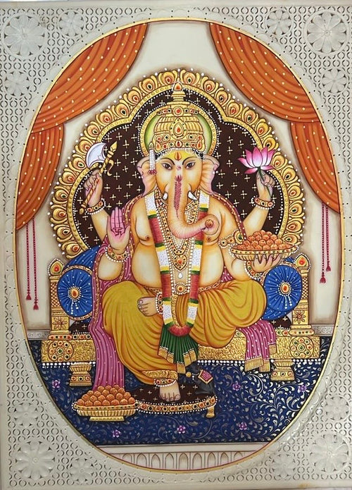 Sitting Ganapati
