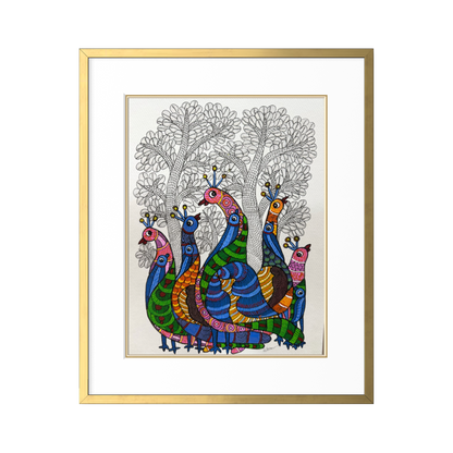 Gond Peacock 1