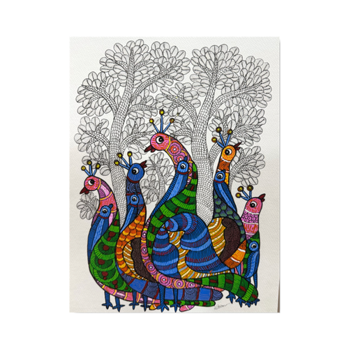 Gond Peacock 1