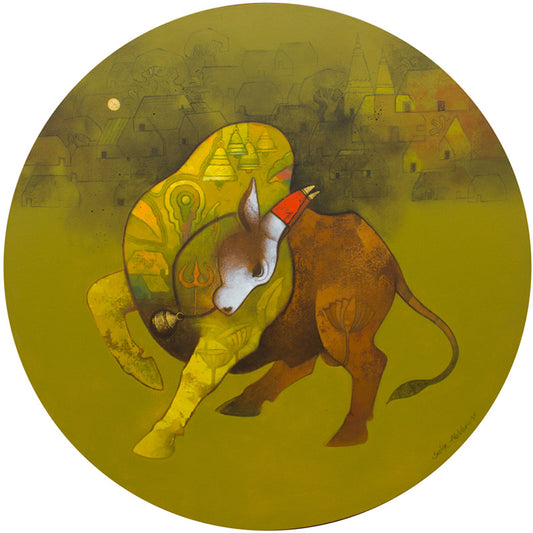 Vibrant Guardian Nandi - 12
