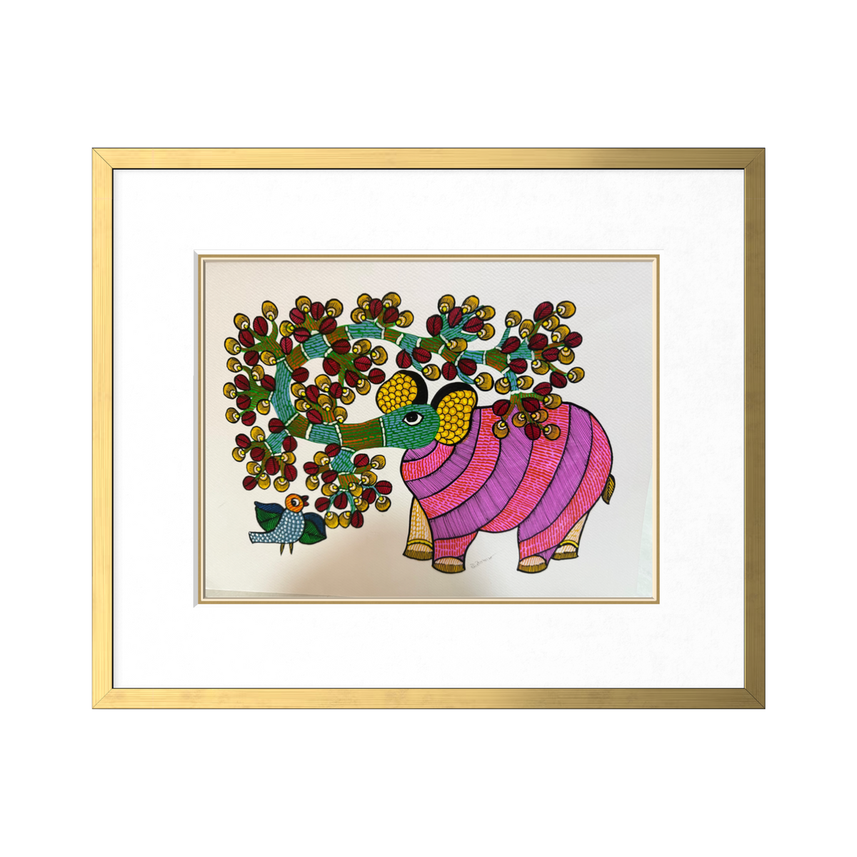Gond Elephant Tree