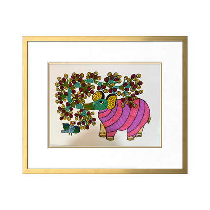 Gond Elephant Tree
