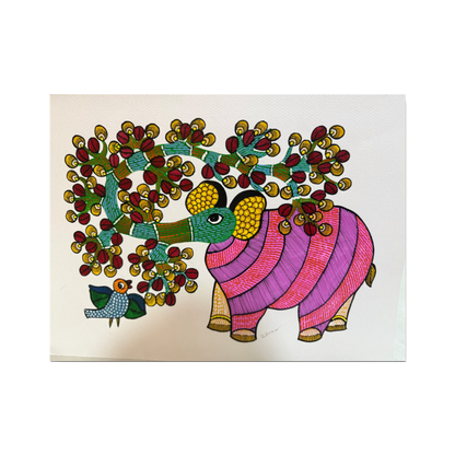 Gond Elephant Tree