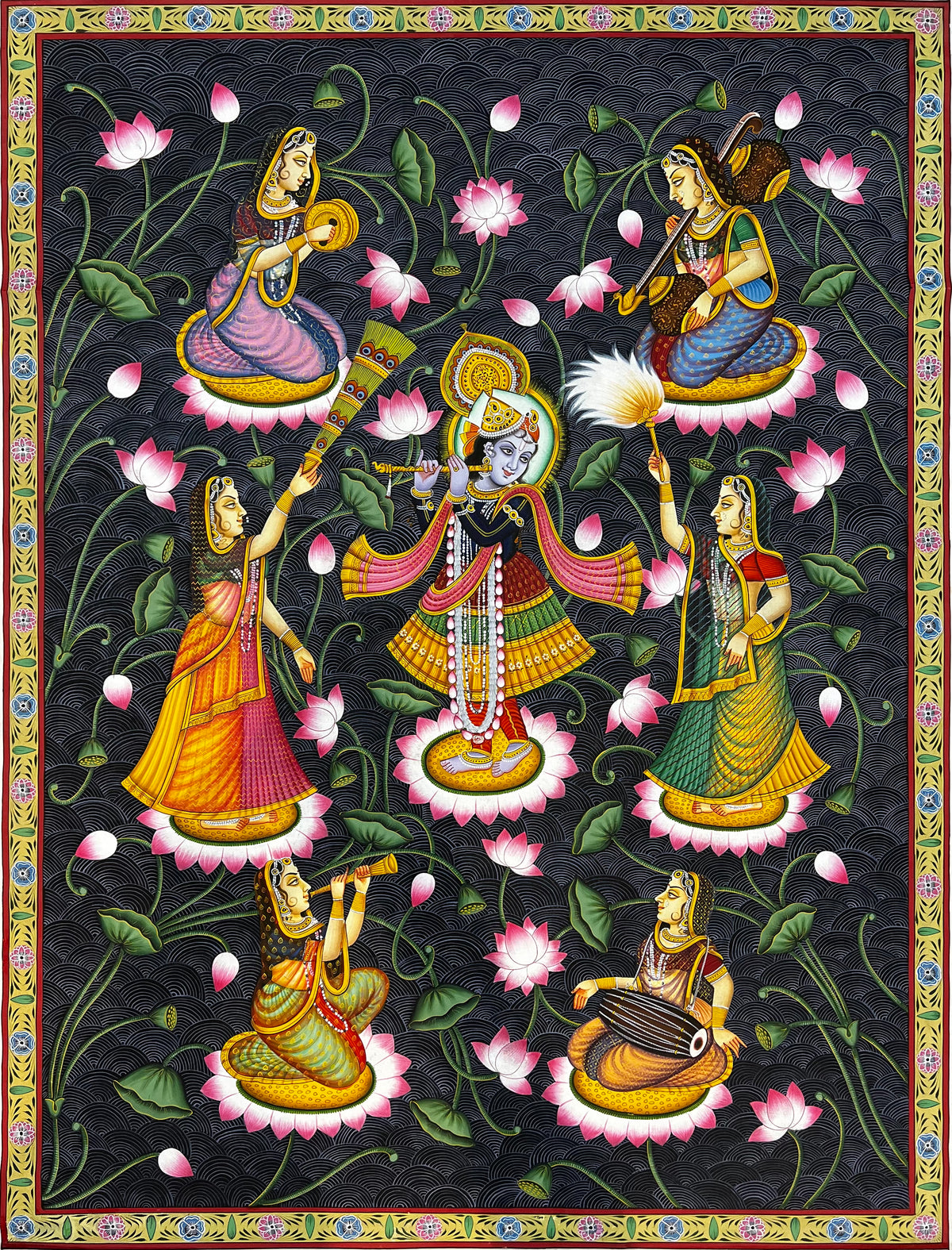 Krishna & Gopis - Kamal Talai