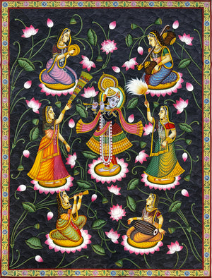 Krishna & Gopis - Kamal Talai