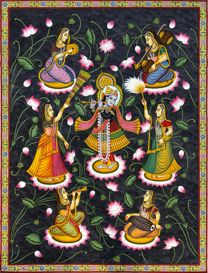 Krishna & Gopis - Kamal Talai