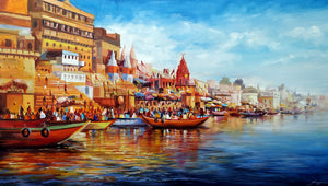 Morning Varanasi Ghats