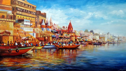 Morning Varanasi Ghats