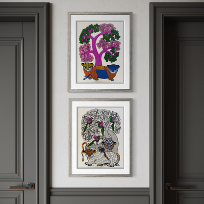 Gond Set of 2