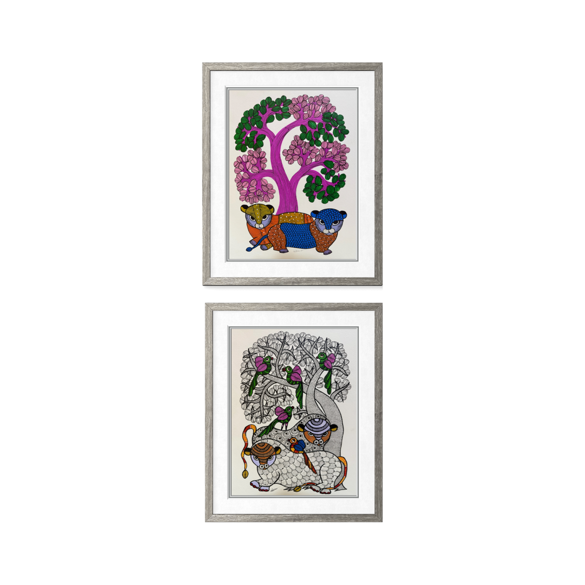Gond Set of 2