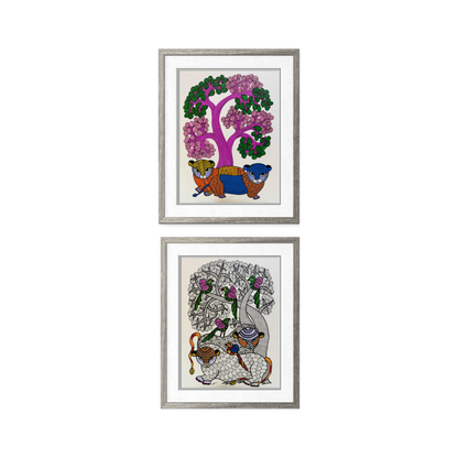 Gond Set of 2