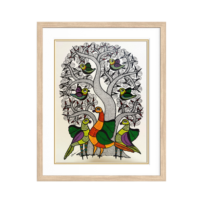 Gond Peacock - 1