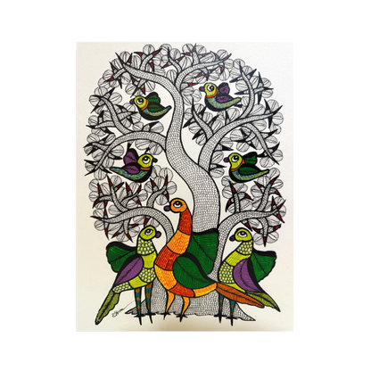 Gond Peacock - 1