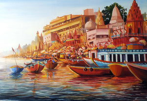 Morning Varanasi Ghats II