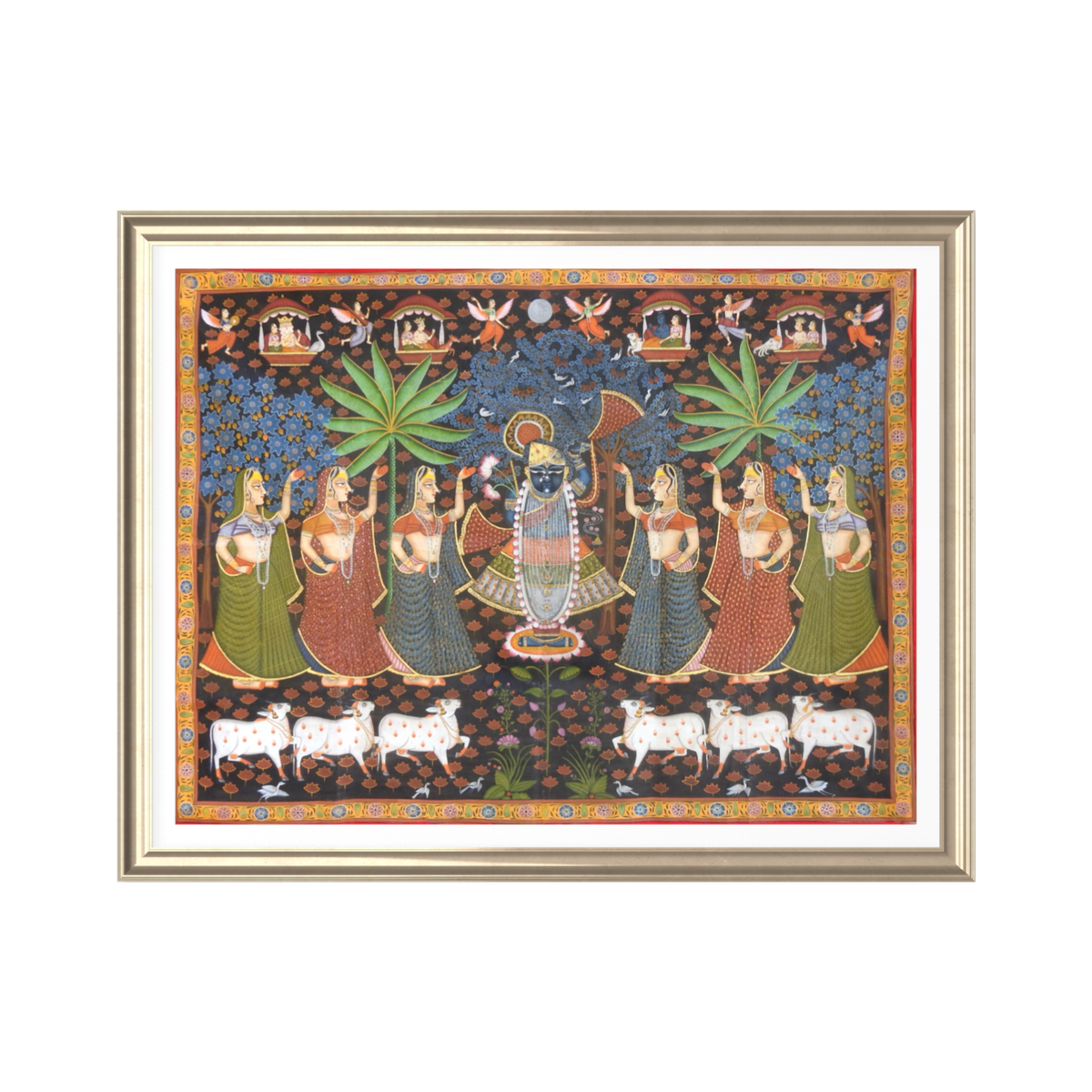 Shreenathji with Gopikas
