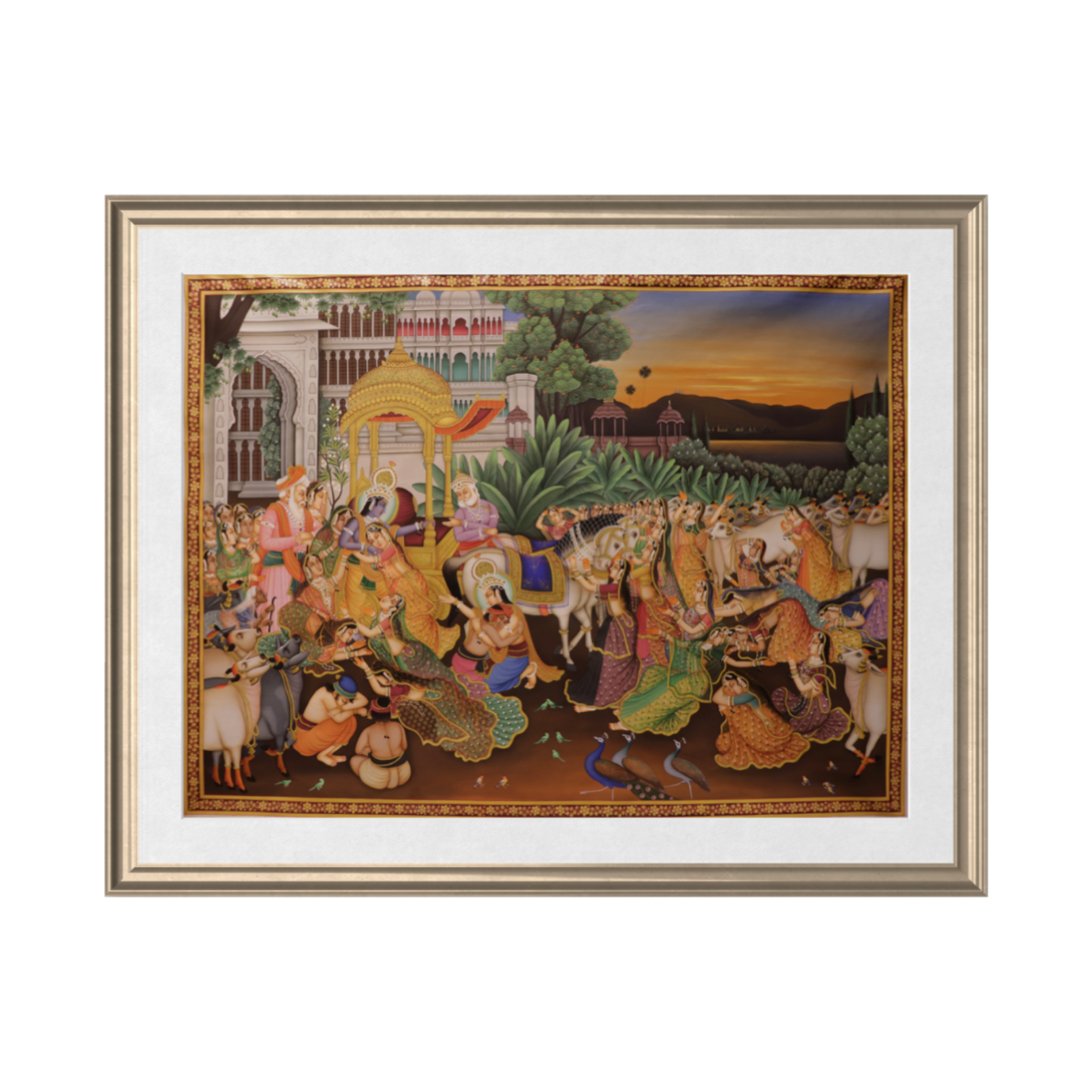 Krishna's Dwarika Vidai