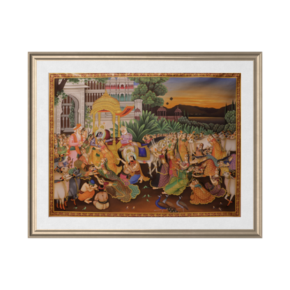 Krishna's Dwarika Vidai
