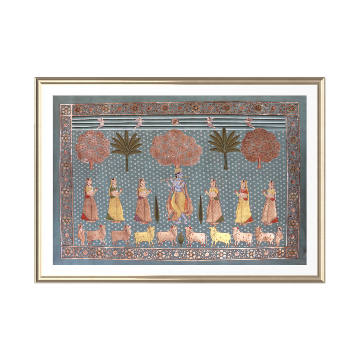 Krishna with Gopikas