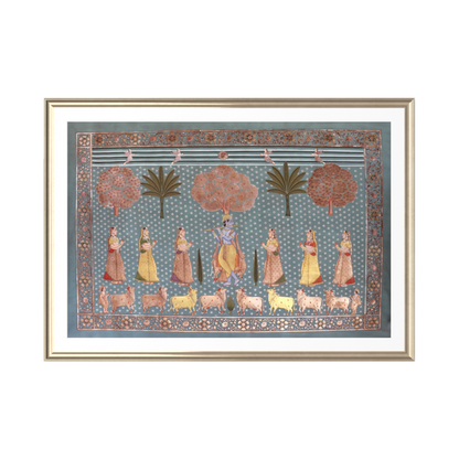 Krishna with Gopikas