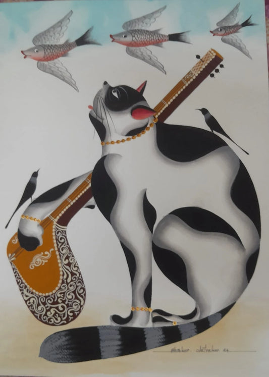 Kalighat Cat
