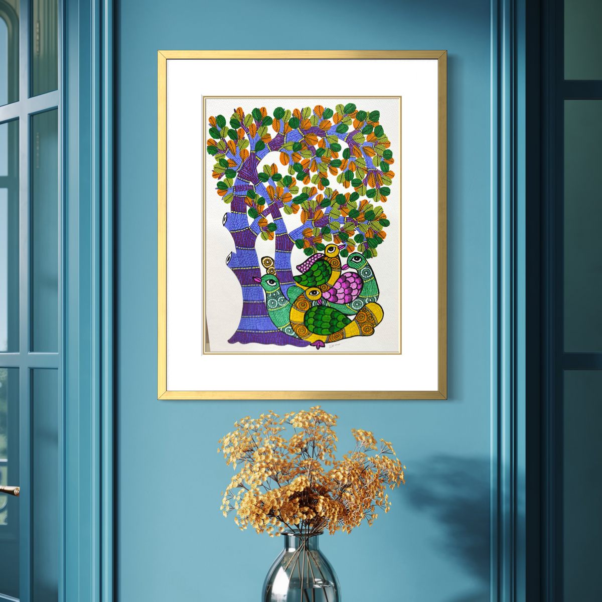 Gond Peacock