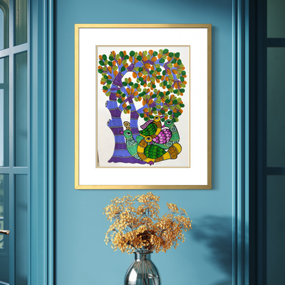Gond Peacock
