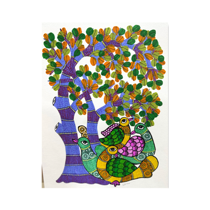 Gond Peacock