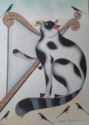 Kalighat Cat