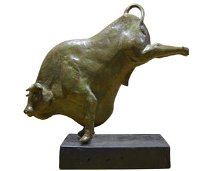 Bull Charging 1