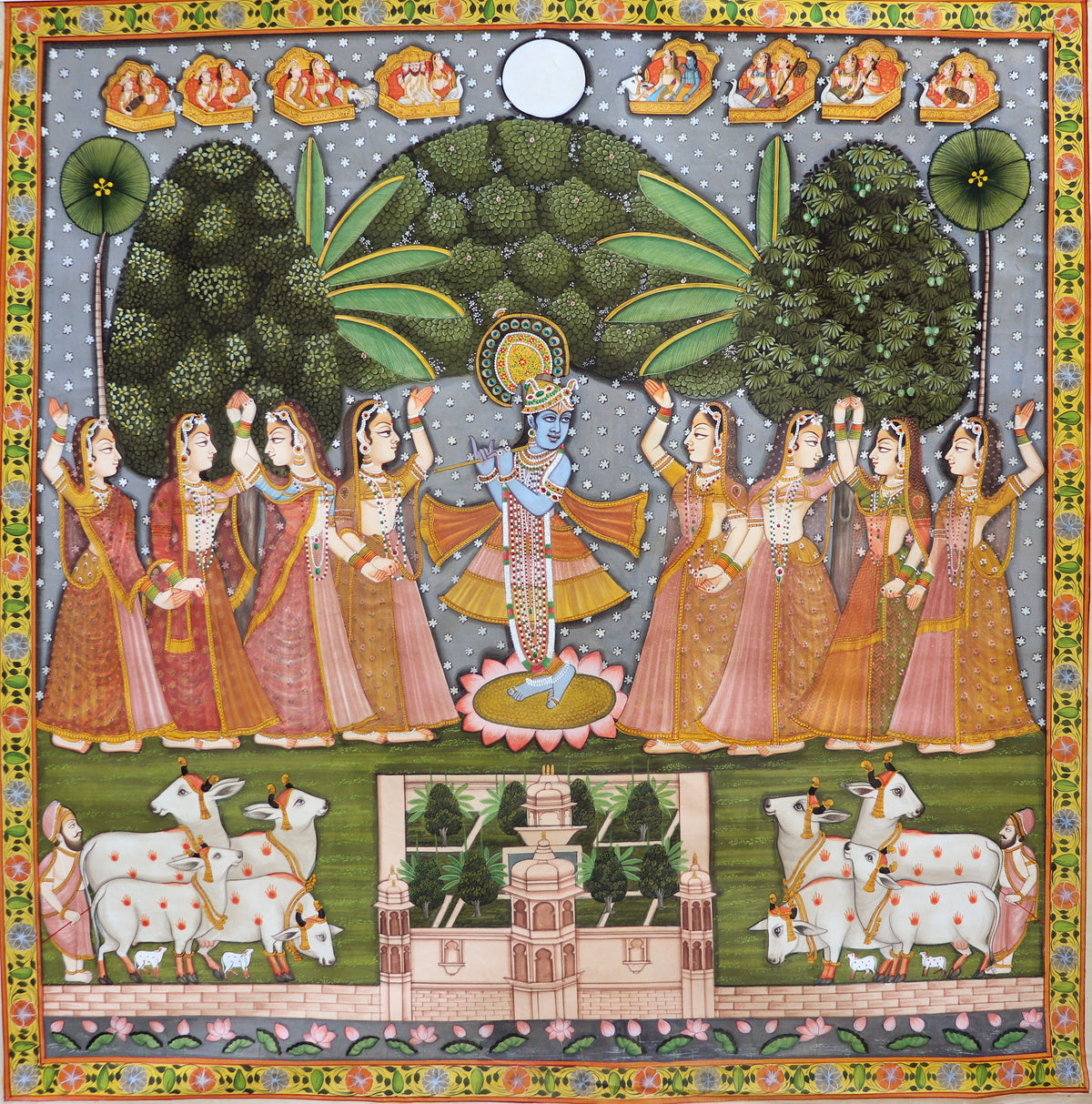 Krishna with Gopikas - P11