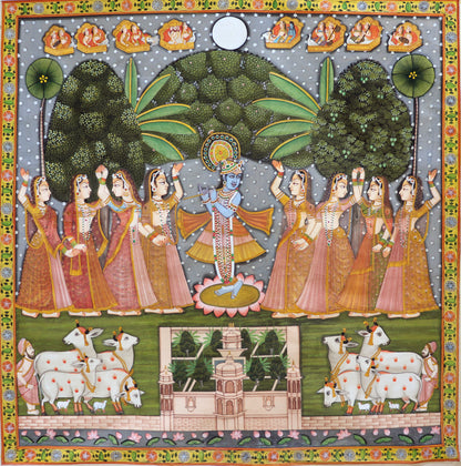 Krishna with Gopikas - P11