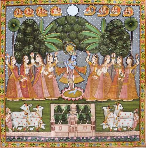 Krishna with Gopikas - P11