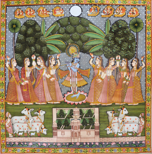 Krishna with Gopikas - P11